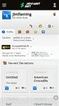 Mobile Screenshot of jimfleming.deviantart.com