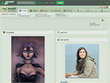Tablet Screenshot of annyki.deviantart.com