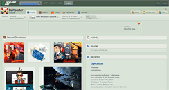 Desktop Screenshot of dawooster.deviantart.com