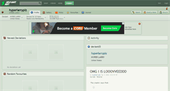 Desktop Screenshot of hyperlarryplz.deviantart.com