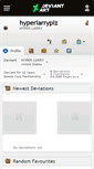 Mobile Screenshot of hyperlarryplz.deviantart.com