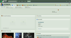 Desktop Screenshot of jwindjackal.deviantart.com