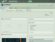 Tablet Screenshot of jwindjackal.deviantart.com