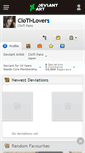 Mobile Screenshot of cloti-lovers.deviantart.com