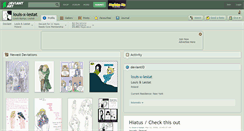 Desktop Screenshot of louis-x-lestat.deviantart.com