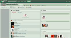 Desktop Screenshot of dante-x-nero-dmc.deviantart.com