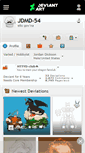 Mobile Screenshot of jdmd-54.deviantart.com