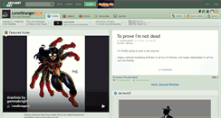 Desktop Screenshot of lonestranger.deviantart.com