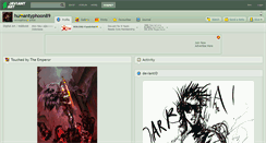 Desktop Screenshot of humantyphoon89.deviantart.com