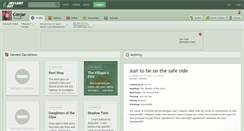 Desktop Screenshot of conjar.deviantart.com