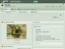 Tablet Screenshot of florville.deviantart.com