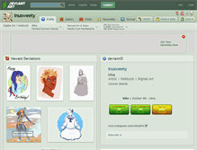 Tablet Screenshot of inusweety.deviantart.com