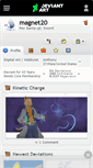 Mobile Screenshot of magnet20.deviantart.com