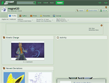 Tablet Screenshot of magnet20.deviantart.com