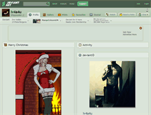 Tablet Screenshot of iv4a4u.deviantart.com