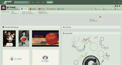 Desktop Screenshot of gfx-shady.deviantart.com