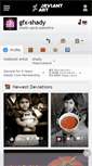 Mobile Screenshot of gfx-shady.deviantart.com