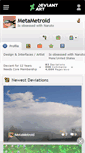 Mobile Screenshot of metametroid.deviantart.com