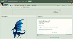 Desktop Screenshot of homiko.deviantart.com