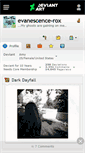 Mobile Screenshot of evanescence-rox.deviantart.com