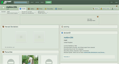 Desktop Screenshot of mattew286.deviantart.com