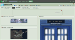 Desktop Screenshot of duamdrallibor.deviantart.com