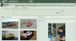 Desktop Screenshot of cup-leo.deviantart.com