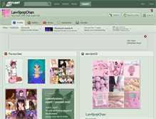 Tablet Screenshot of lawlipopchan.deviantart.com