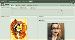 Desktop Screenshot of chompie.deviantart.com
