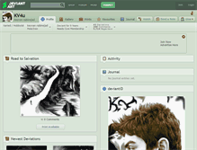 Tablet Screenshot of kv4u.deviantart.com