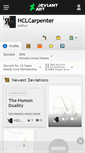 Mobile Screenshot of hclcarpenter.deviantart.com