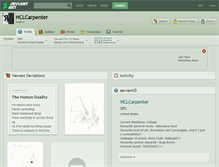 Tablet Screenshot of hclcarpenter.deviantart.com