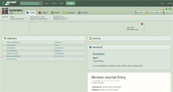 Desktop Screenshot of kuromaru.deviantart.com