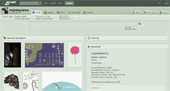 Desktop Screenshot of majeskaylanna.deviantart.com