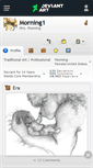 Mobile Screenshot of morning1.deviantart.com
