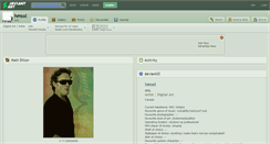 Desktop Screenshot of hmsxl.deviantart.com