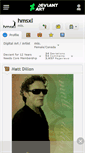 Mobile Screenshot of hmsxl.deviantart.com