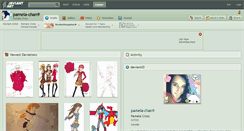 Desktop Screenshot of pamela-chan9.deviantart.com