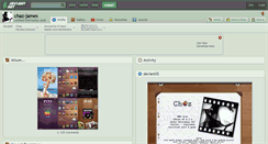 Desktop Screenshot of chaz-james.deviantart.com
