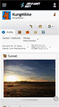 Mobile Screenshot of kungmikke.deviantart.com
