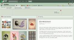 Desktop Screenshot of korikian.deviantart.com