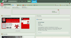 Desktop Screenshot of animesniper.deviantart.com