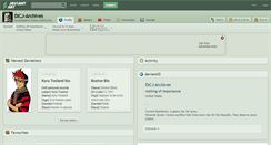 Desktop Screenshot of dicj-archives.deviantart.com