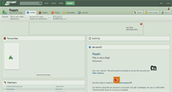 Desktop Screenshot of flopplz.deviantart.com