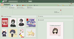 Desktop Screenshot of pandora42.deviantart.com