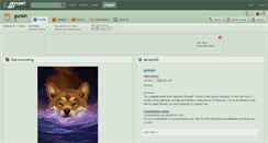 Desktop Screenshot of gurain.deviantart.com
