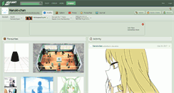Desktop Screenshot of naruki-chan.deviantart.com