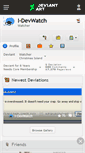 Mobile Screenshot of i-devwatch.deviantart.com
