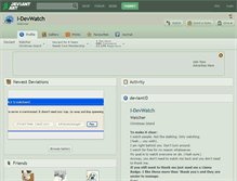 Tablet Screenshot of i-devwatch.deviantart.com