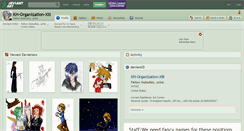 Desktop Screenshot of kh-organization-xiii.deviantart.com